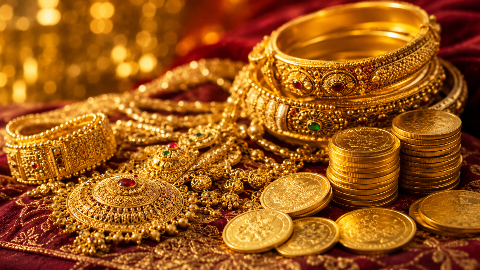 Gold Jewellery & Coins